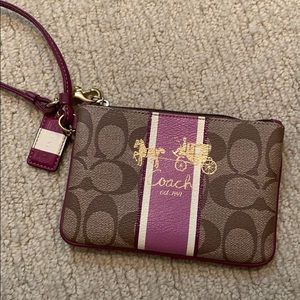 Coach wristlet